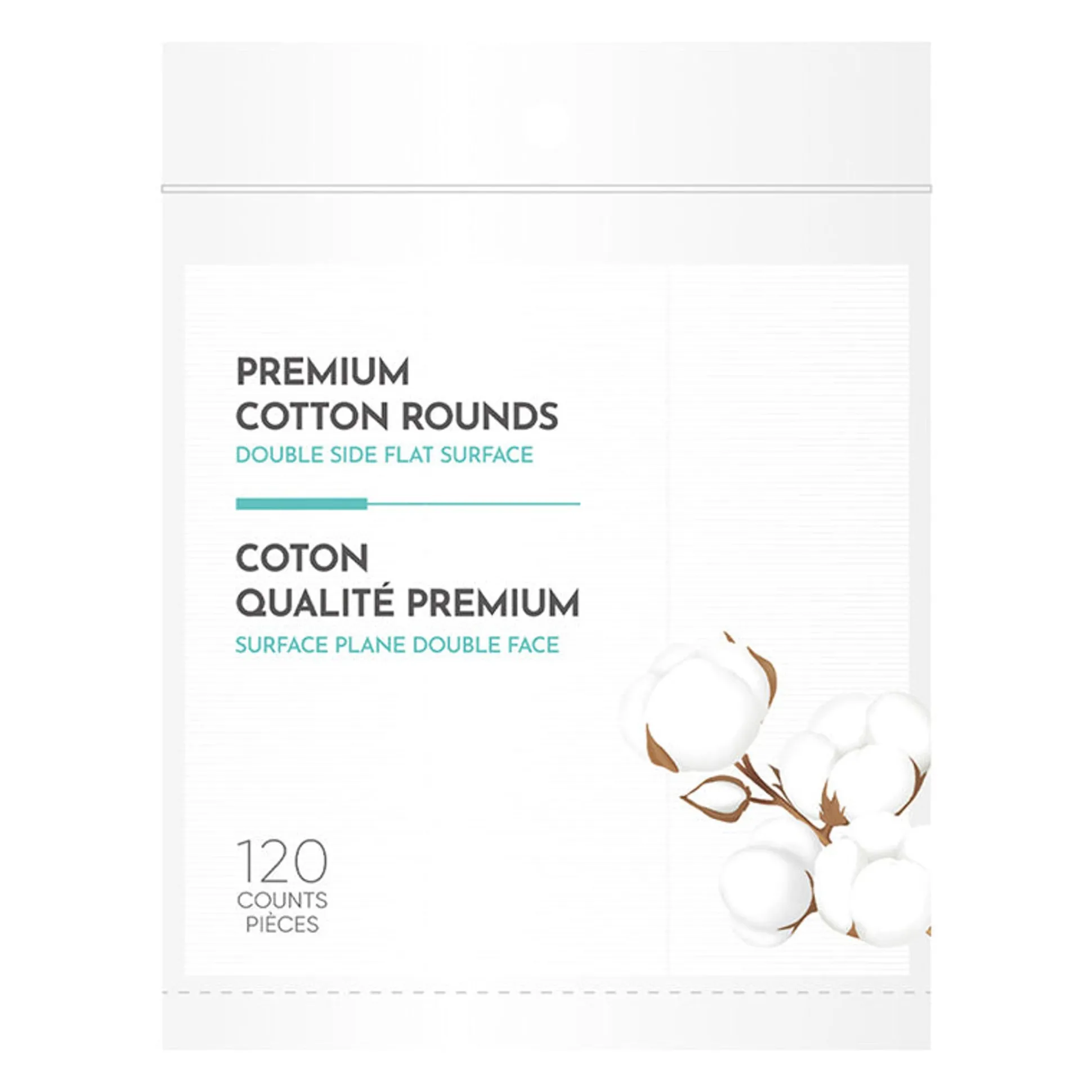 120 Dischetti In Cotone Premium