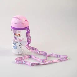 Borraccia We Bare Bears Con Tracolla - Orso Bianco