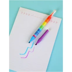 Evidenziatore Fluorescente A Doppia Punta