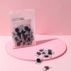 Maschere Compresse Al Carbone Di Bamboo