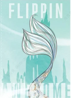 Quaderno A5 Stitch-Bound - La Sirenetta