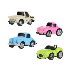 Set Di 4 Macchinine Pull Back